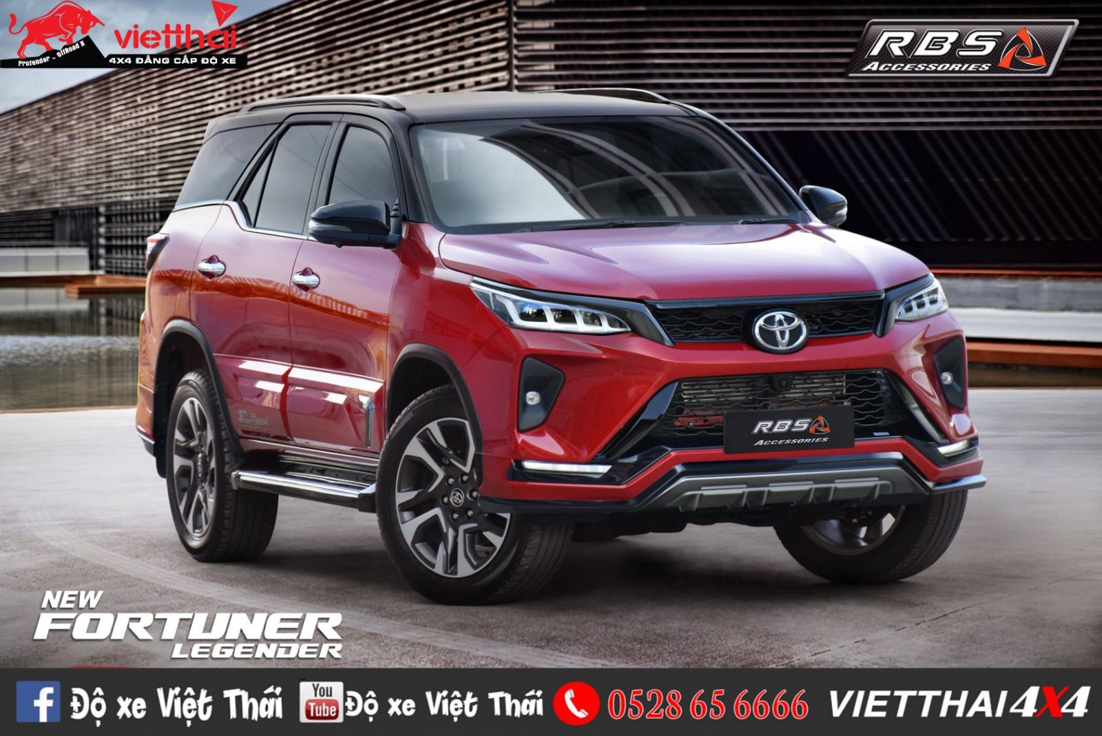 Bộ Body kit Fortuner 2020 mới nhất